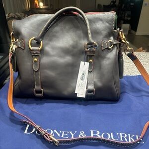 NWT! Dooney & Bourke leather handbag Florentine Satchel